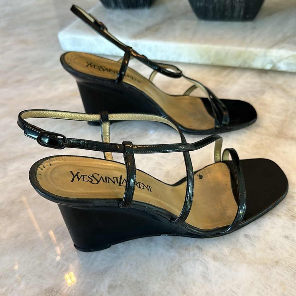 YSL sandals Yves Saint Laurent size 38 USA 8 - Picture 6 of 13